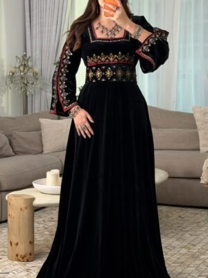 فستان ديهيا – أسود