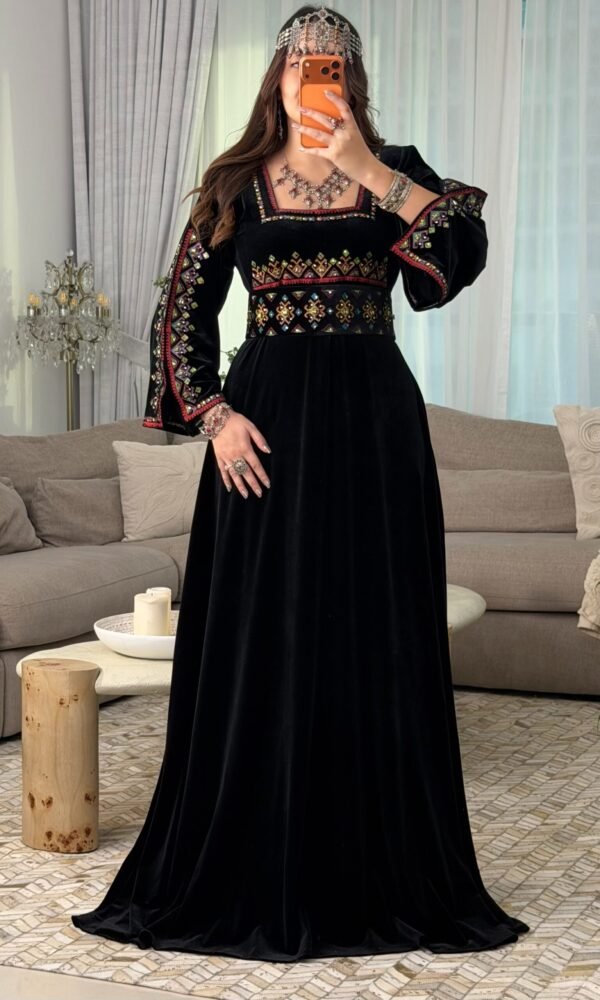 فستان ديهيا – أسود